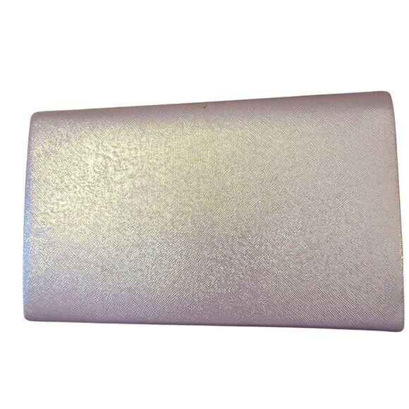 IXABELLA Crossbody Clutch Bag Sparkly Soft Lilac Pink - Picture 4 of 13